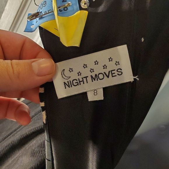 Night Moves Strapless Ballroom Gown Prom / Homecoming Princess Dress - Picture 9 of 10